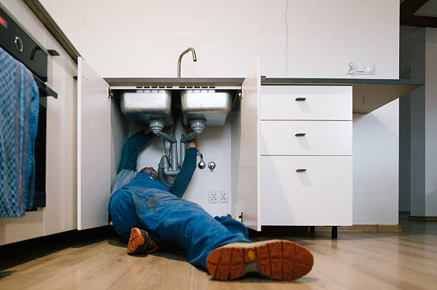 Professional Pipe Repair technician working in Clever, MO